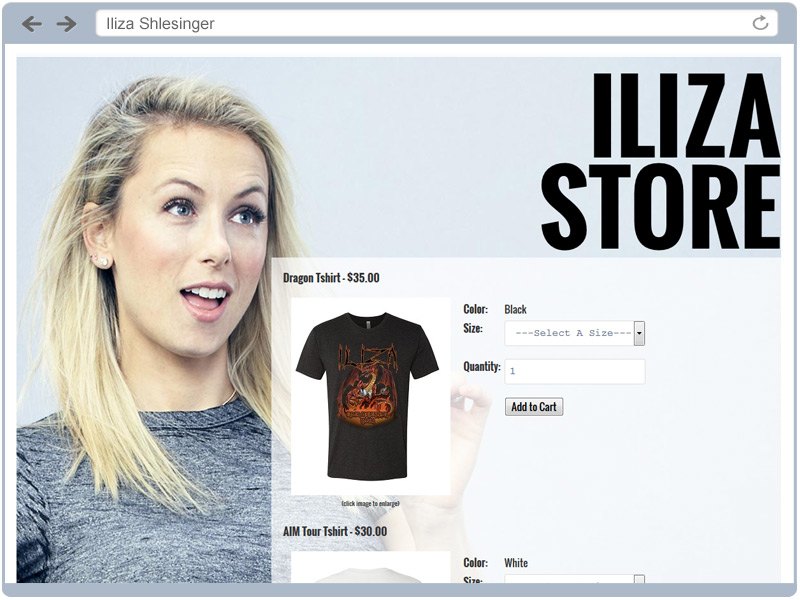 Client storefront example