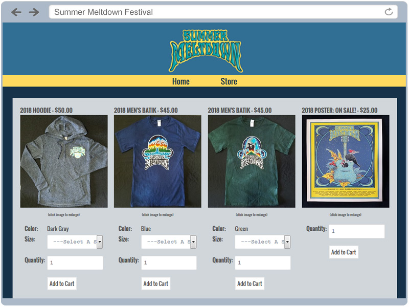 Client storefront example